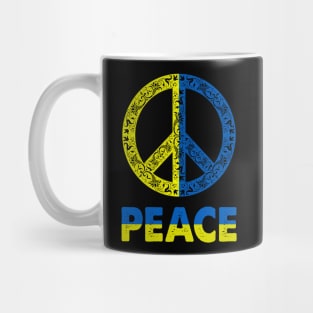 Ukrainian Peace Symbol Mug